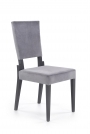 Krzesło Sorbus - popielaty / grafitowe sorbus krzesło, tapicerka - popielaty, nogi - grafitowe