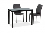 Stół standardowy Galant 100x60 - czarny Stół standardowy Galant 100x60 - czarny