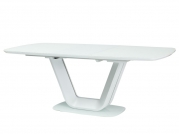 Stół rozkładany Armani 160-220x90 cm - biały mat Stół rozkładany Armani 160-220x90 cm - biały mat