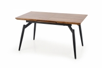 Stół rozkładany Cambell naturalny/czarny stół do pokoju dziennego