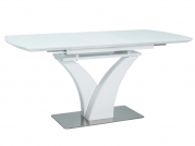 Stół rozkładany Faro 120(160)X80 - biały lakier stół rozkładany faro 120(160)x80 - biały lakier