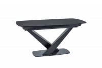Stół rozkładany Cassino I - czarny mat  nowoczsny stół 