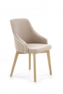 Krzesło Toledo 2 - dąb miodowy / Solo 252 krzesło tapicerowane 
