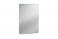 Zestaw mebli do łazienki Aruba II - biały połysk/dąb craft złoty - 6 elementów lustro łazienkowe 