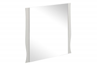 Zestaw mebli łazienkowych Elisabeth I - 60 cm duże białe lustro w ramie drewnianej 