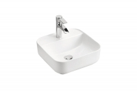 Zestaw mebli łazienkowych Leonardo White II - Biały / Dąb Sherman umywalka do łazienki 
